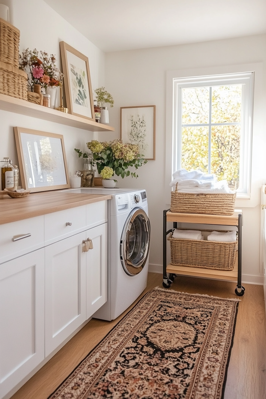 Ideas for extra small laundry rooms