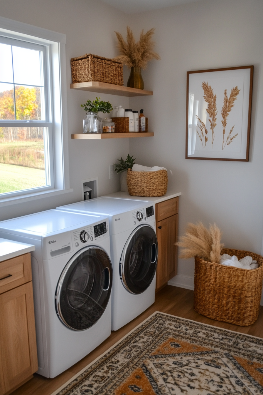 Budget-friendly upgrades for small laundry rooms