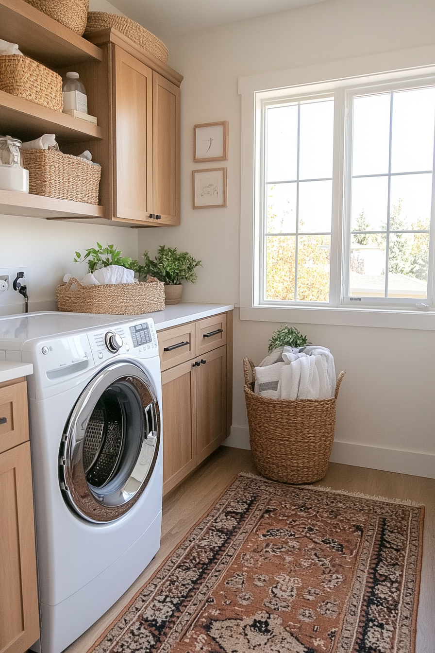 Budget-friendly upgrades for small laundry rooms