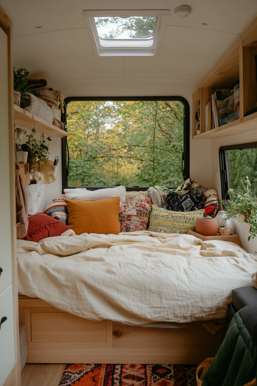 Transforming table in a tiny home