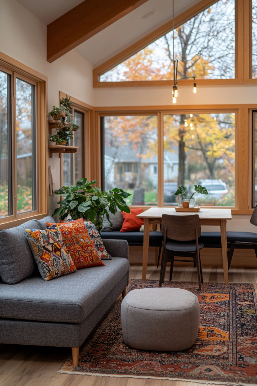 Multi-functional furniture in a tiny home