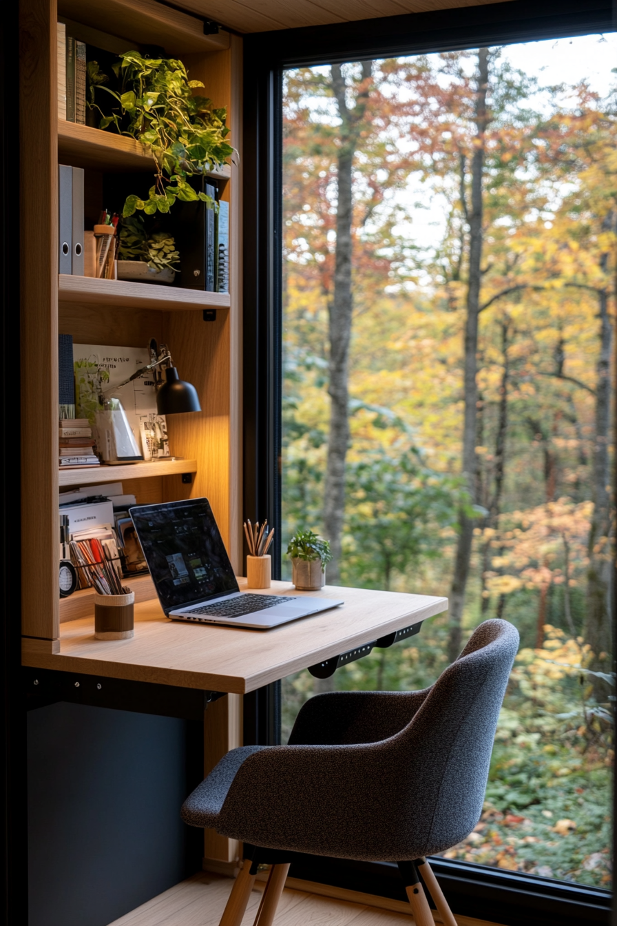 Foldable and collapsible items in a tiny home