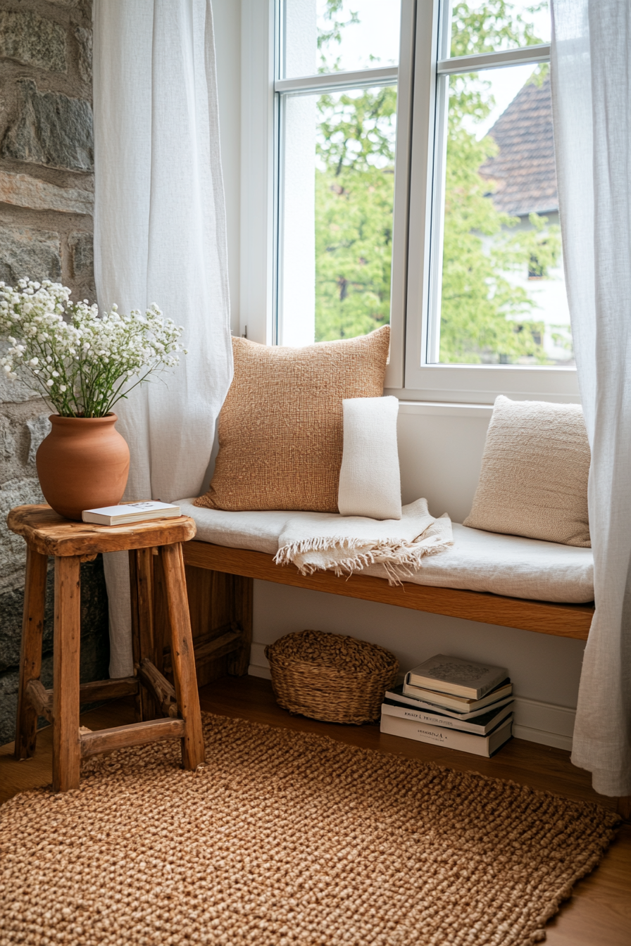 Creating cozy, intimate spaces for reading or relaxing