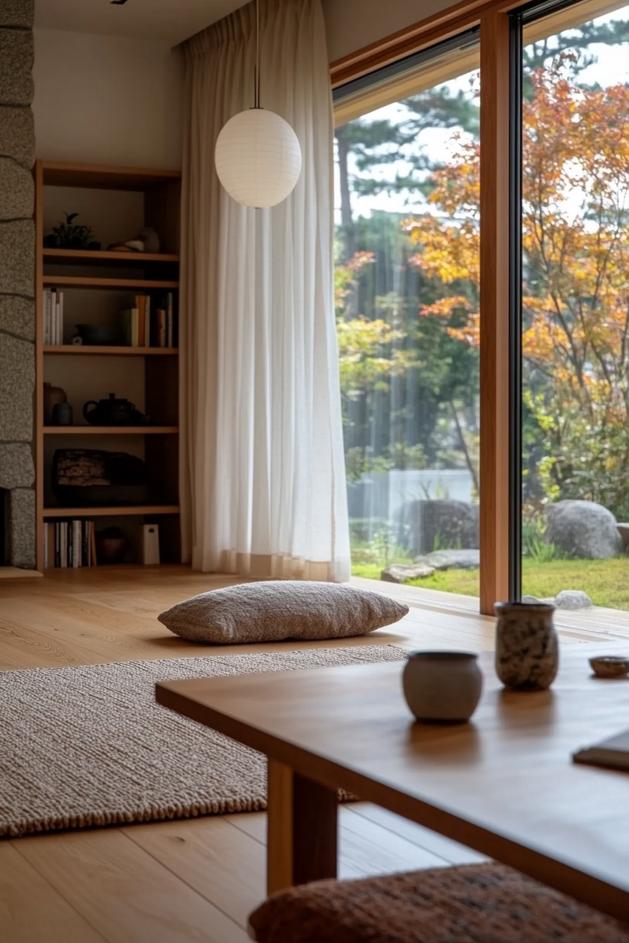 Choosing simple, functional furniture in Wabi Sabi home decor
