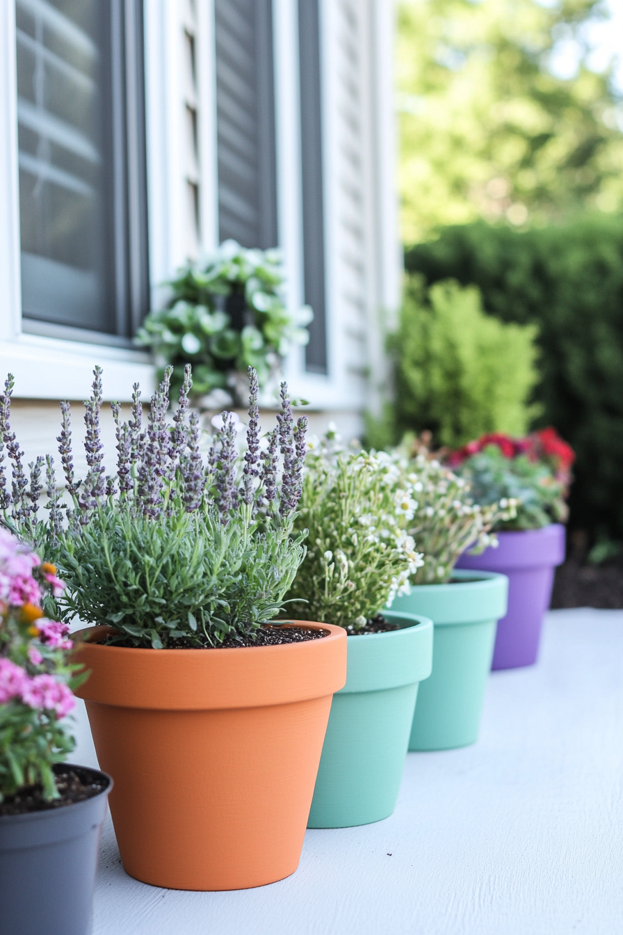 Artistic terracotta pot designs