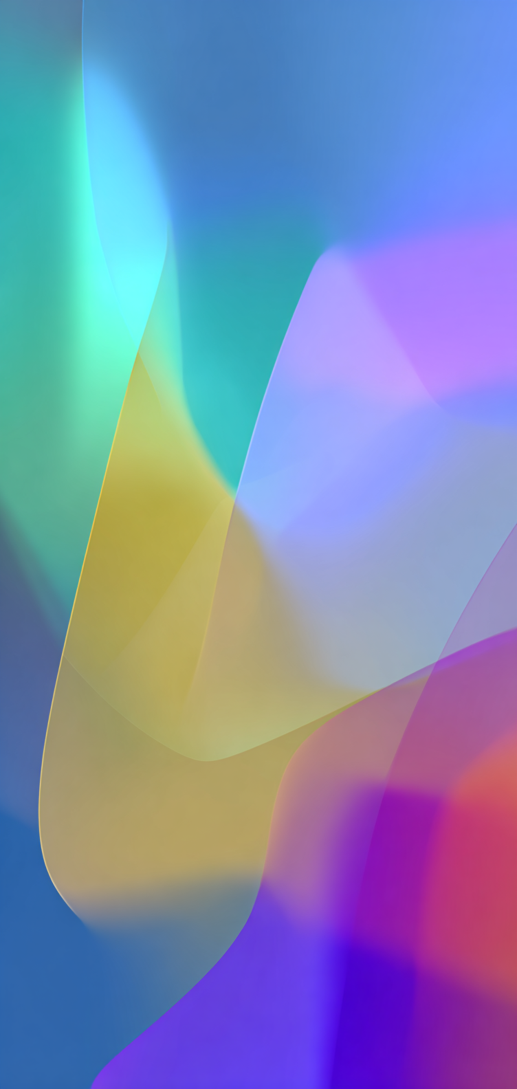 Layered blurs on pastel backdrop