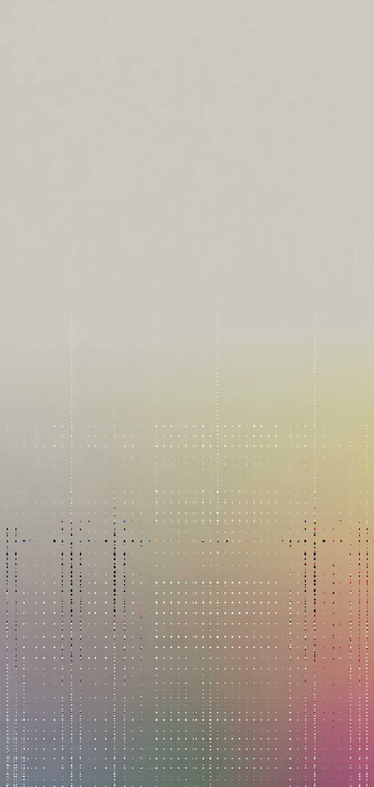 Barely-there top grid on calm backdrop