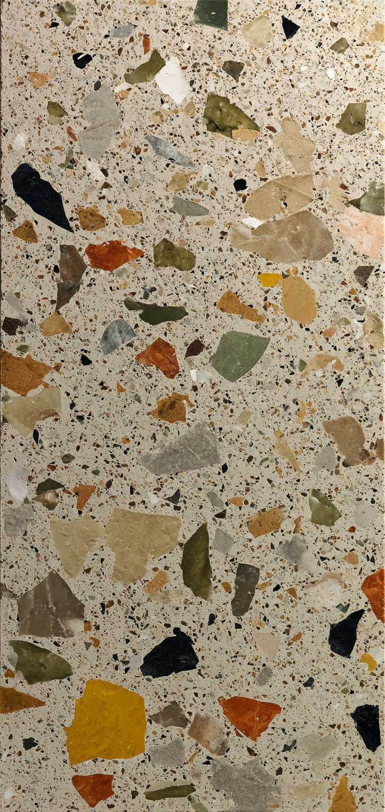 Minimal terrazzo confetti texture